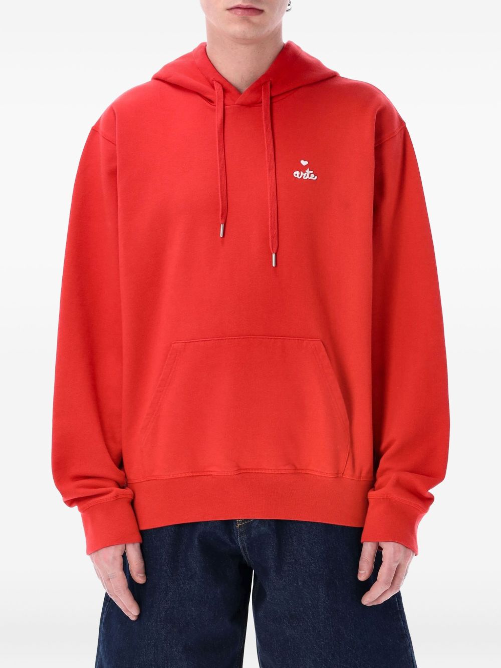 Arte Antwerp Heart logo hoodie - Blue