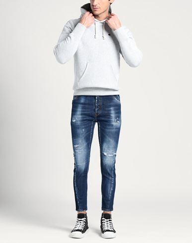Patriòt Man Jeans Blue Size 32 Cotton, Elastane