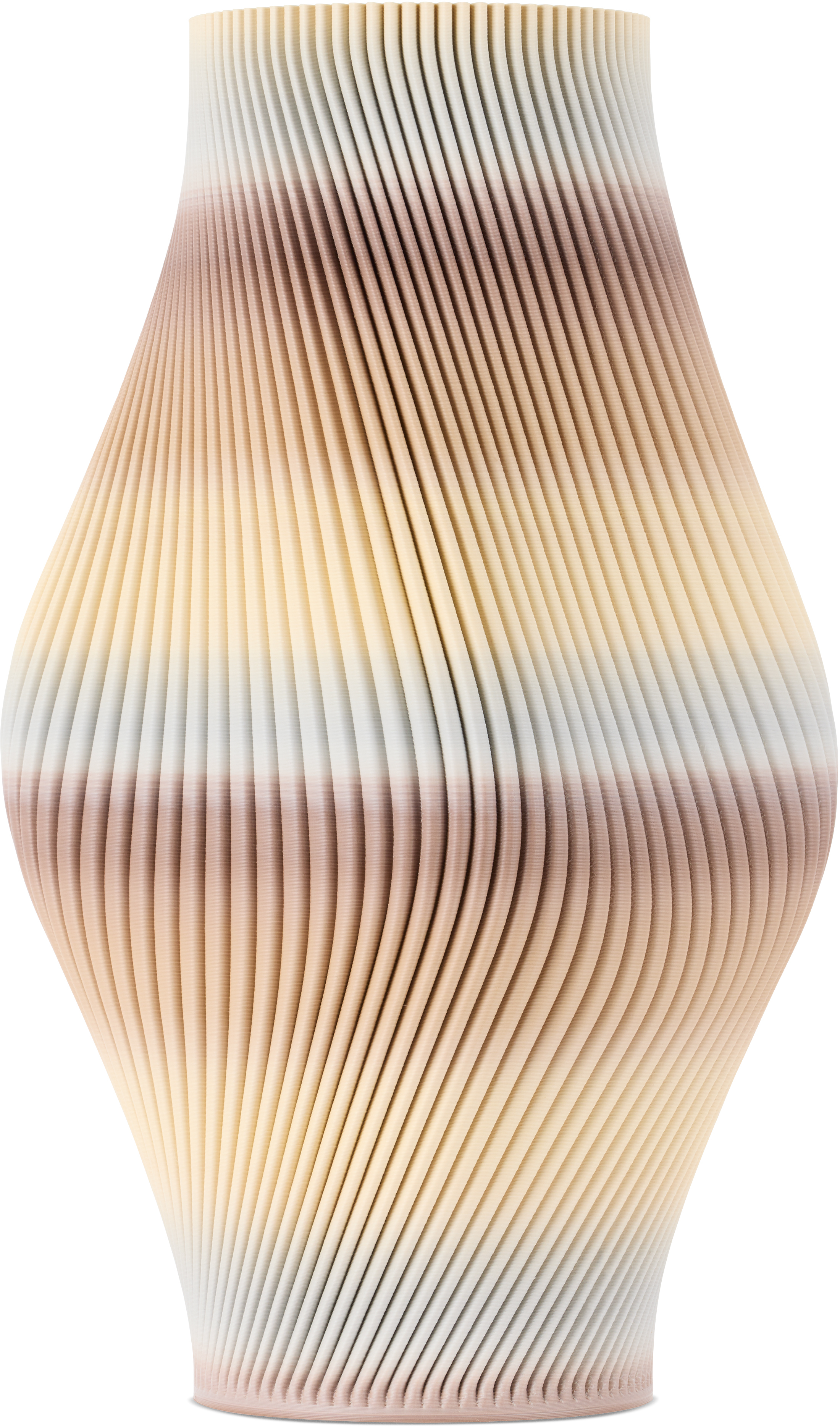 SSENSE Exclusive Beige & Brown Bloz 30 Vase