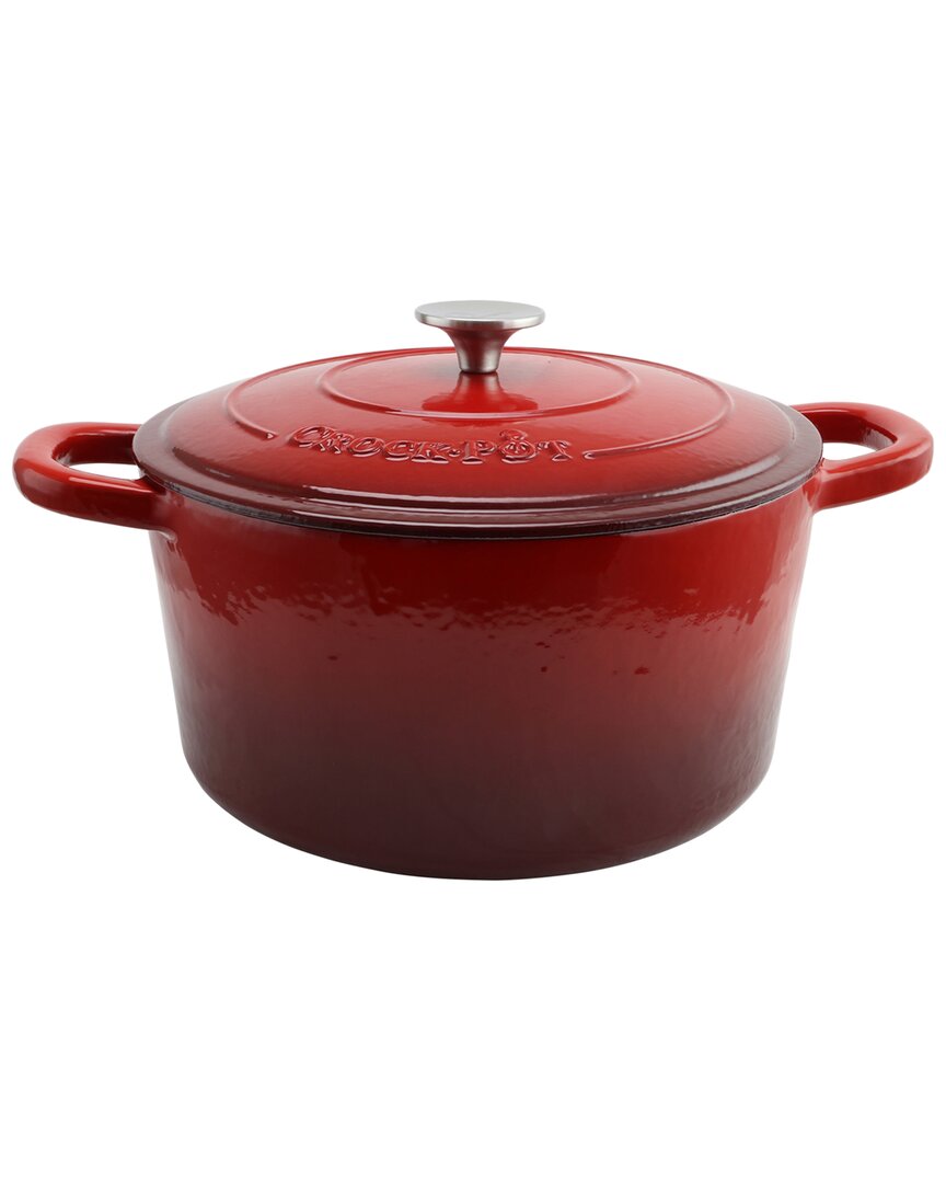 Crockpot Artisan 7qt Cast Iron Dutch Oven