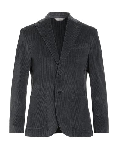 Man Blazer Charcoal Size 36 Cotton