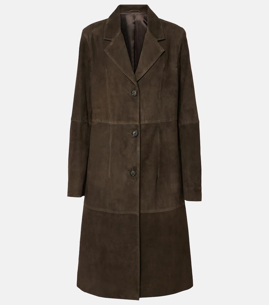 Suede coat
