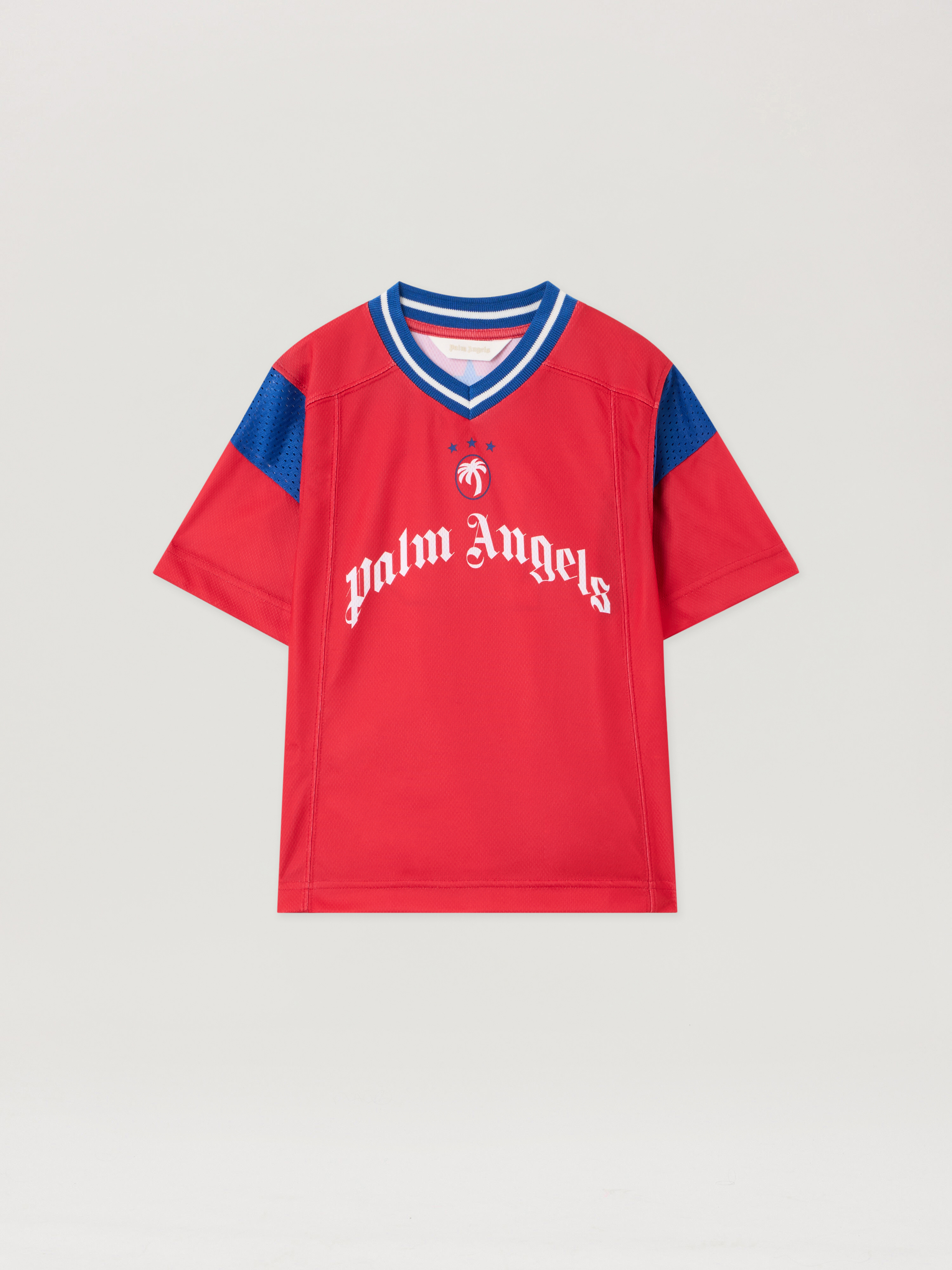 Team Palm Soccer Tee S/s Kids  Red