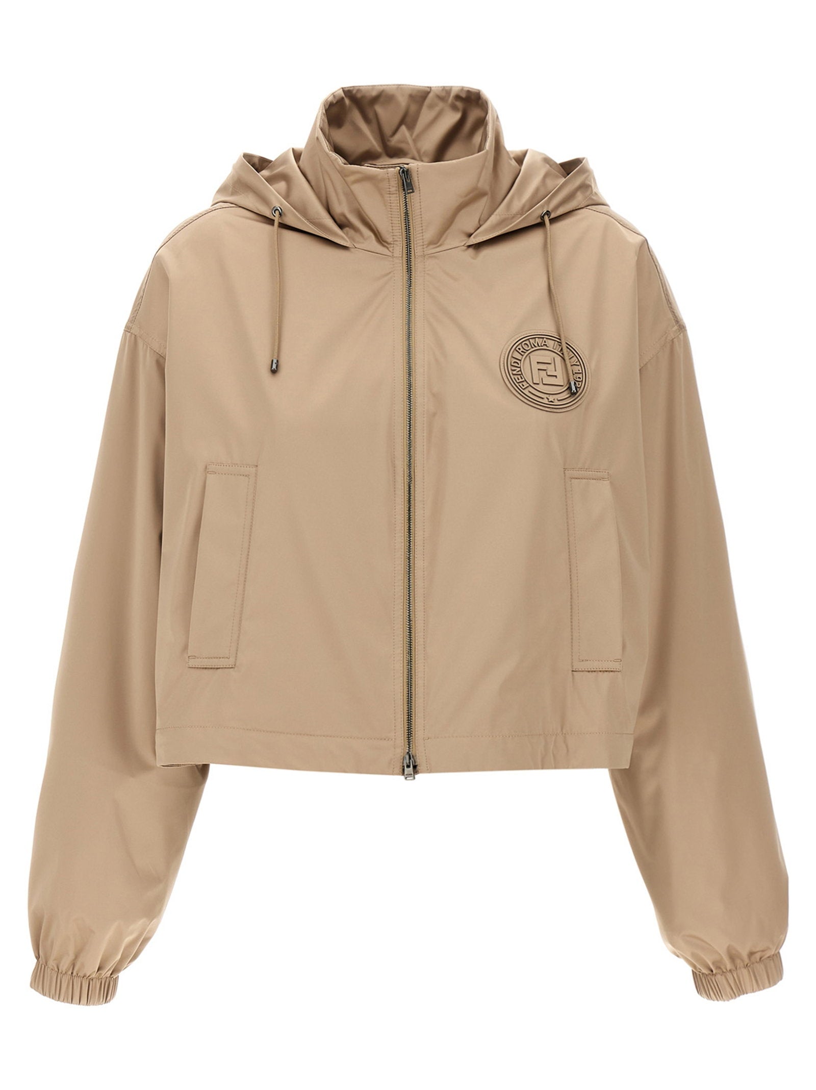 Stamp Anorak — Beige