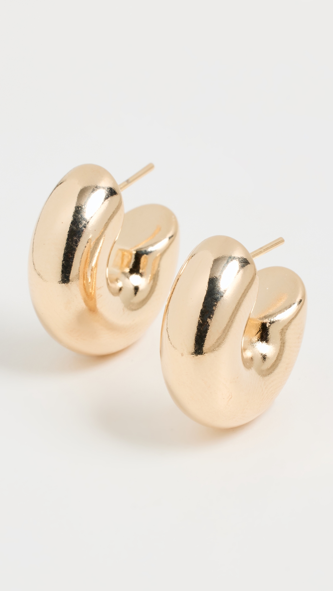 Chubby Hoops Gold One Size