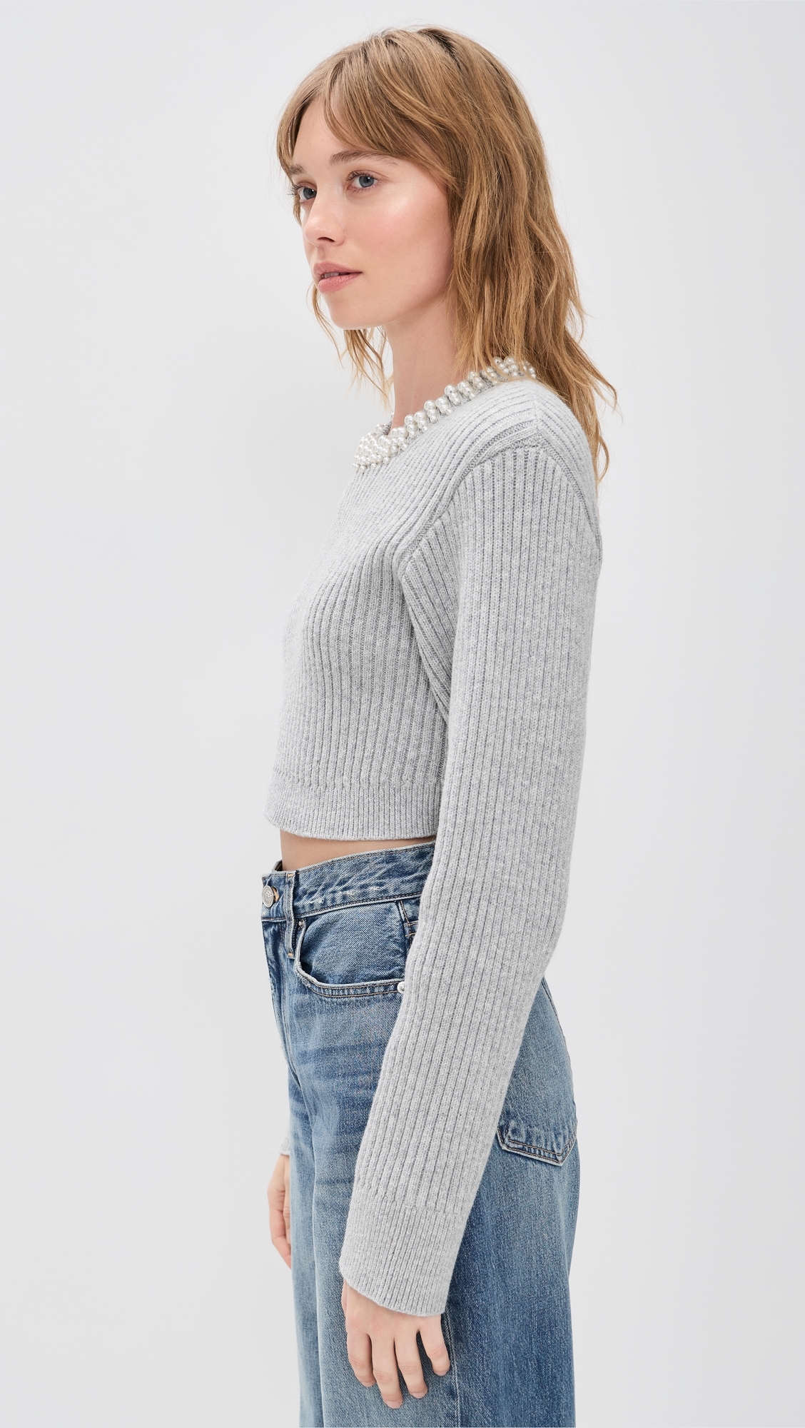 Clara Pullover Heather Grey