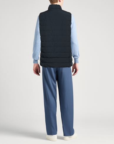 Man Vest Navy Size S Polyester