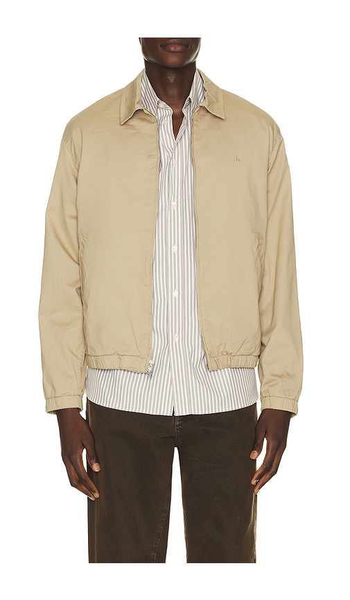 Rag & Bone Harrington Cotton Jacket in Nude