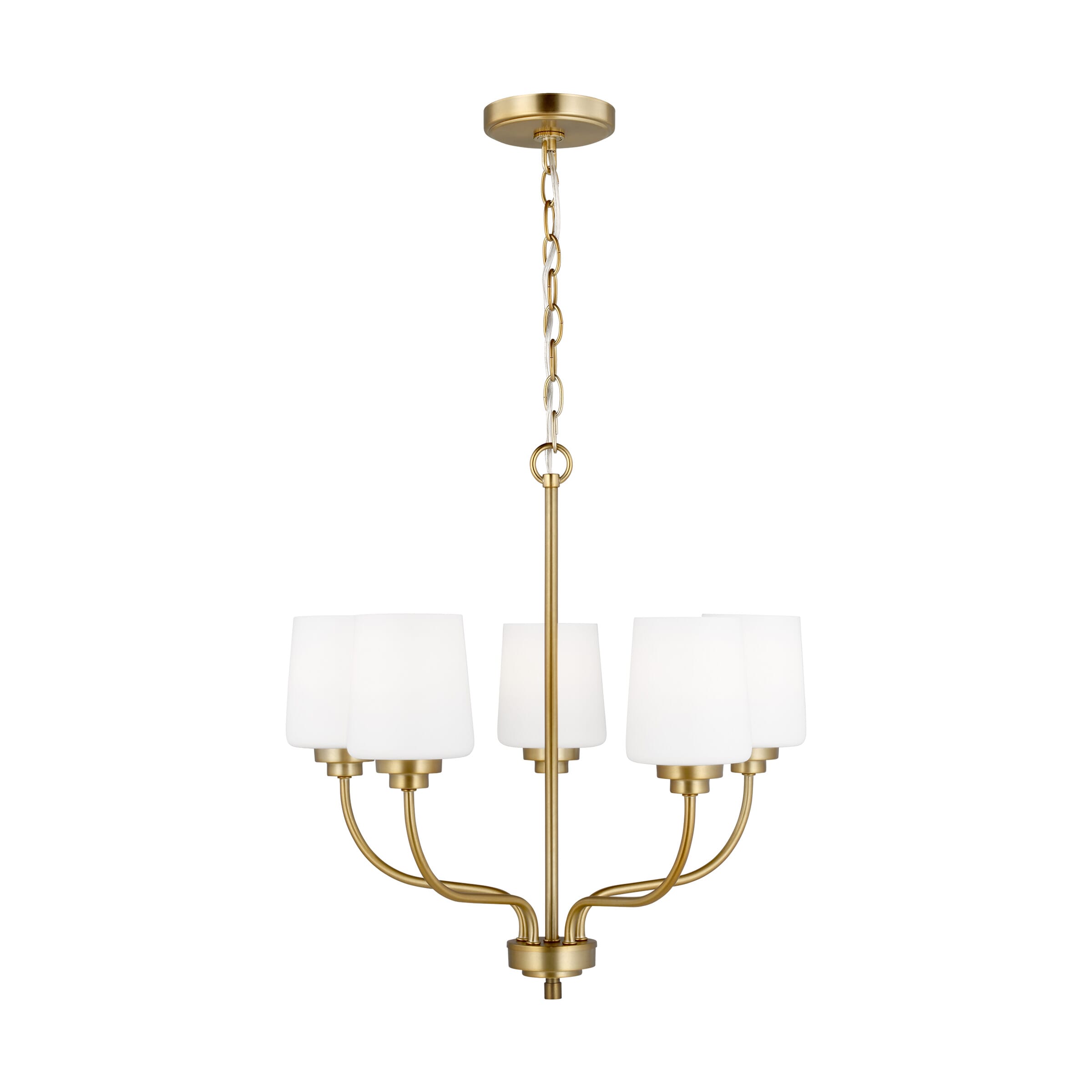 Windom 5-Light Traditional Chandelier in Satin Bra