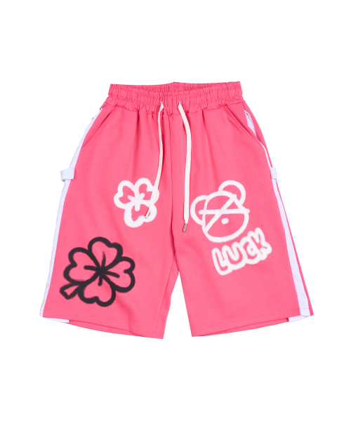 Clover Color-Blocked Snap Pants