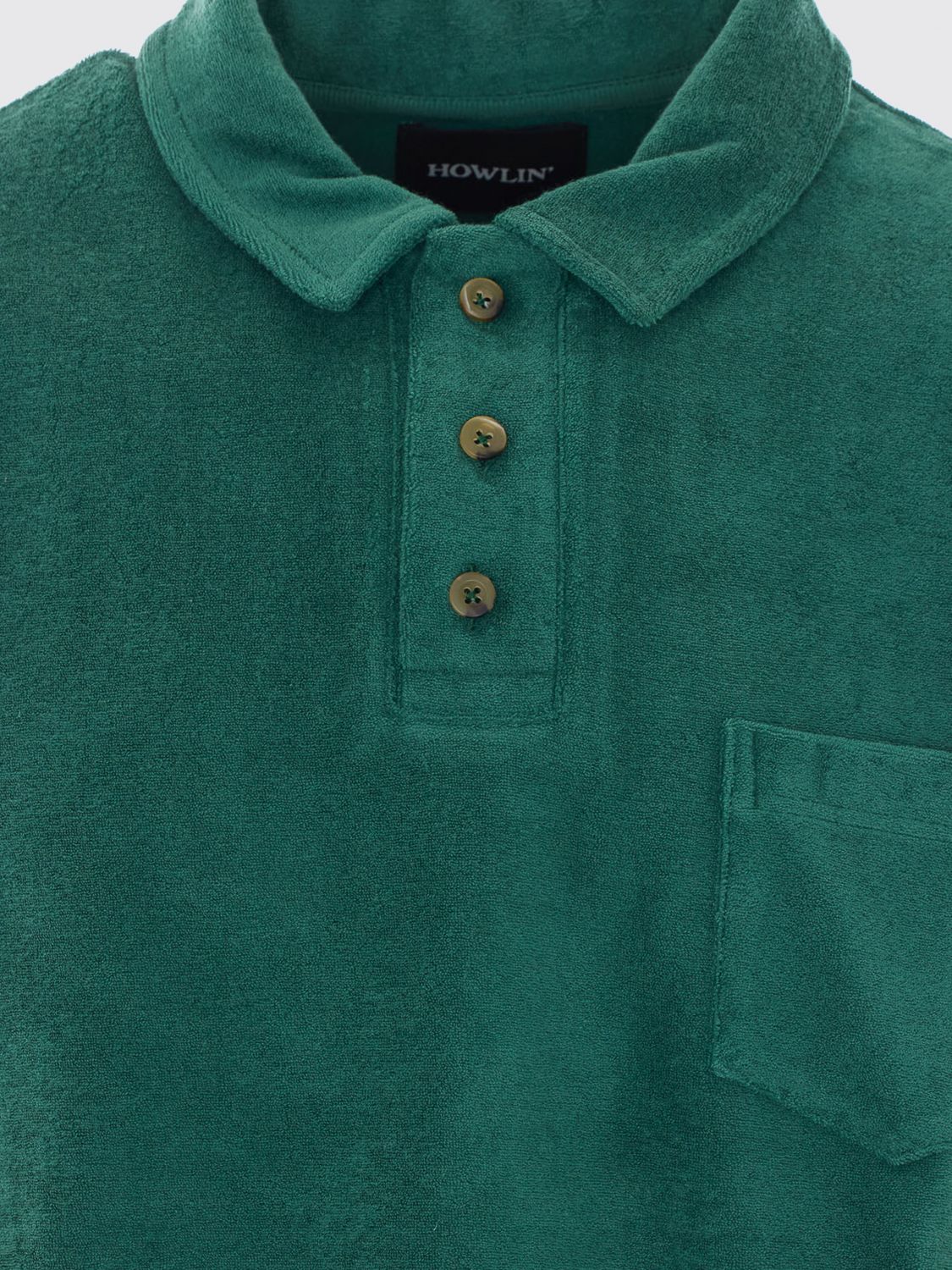 Polo Shirt Men color Green