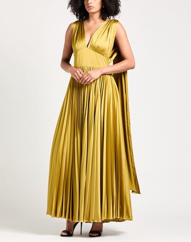 Woman Maxi dress Mustard Size 6 Polyester