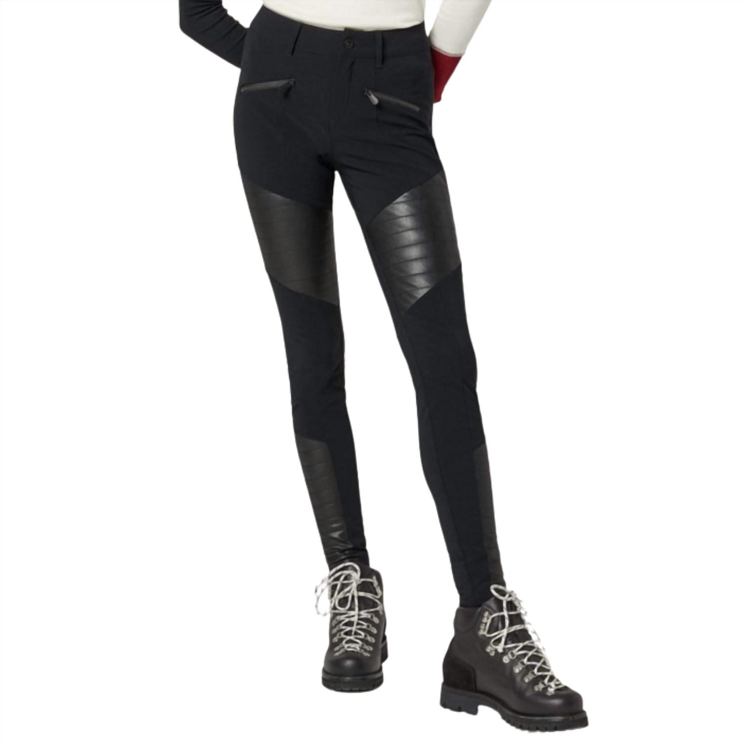 Women's Sloan Moto Pant In Black