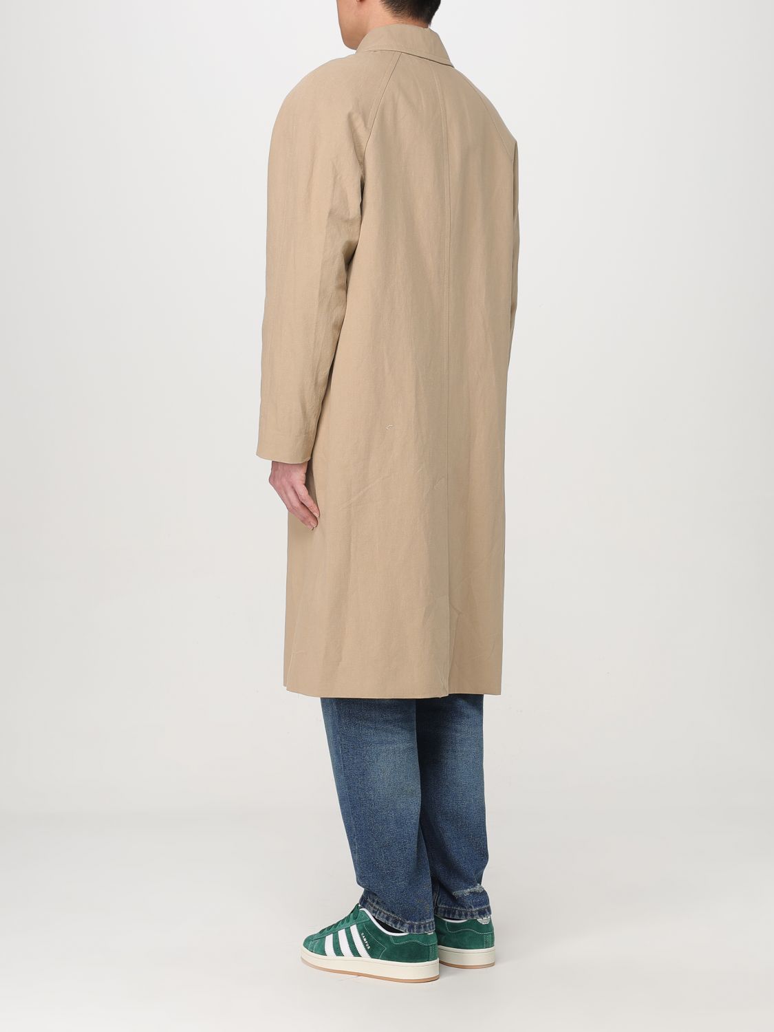 Coat A. P.C. Men color Beige