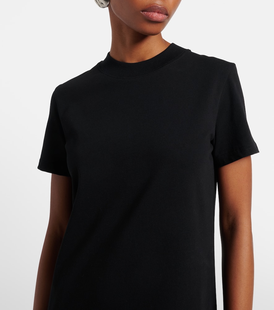 Malo cotton jersey maxi dress