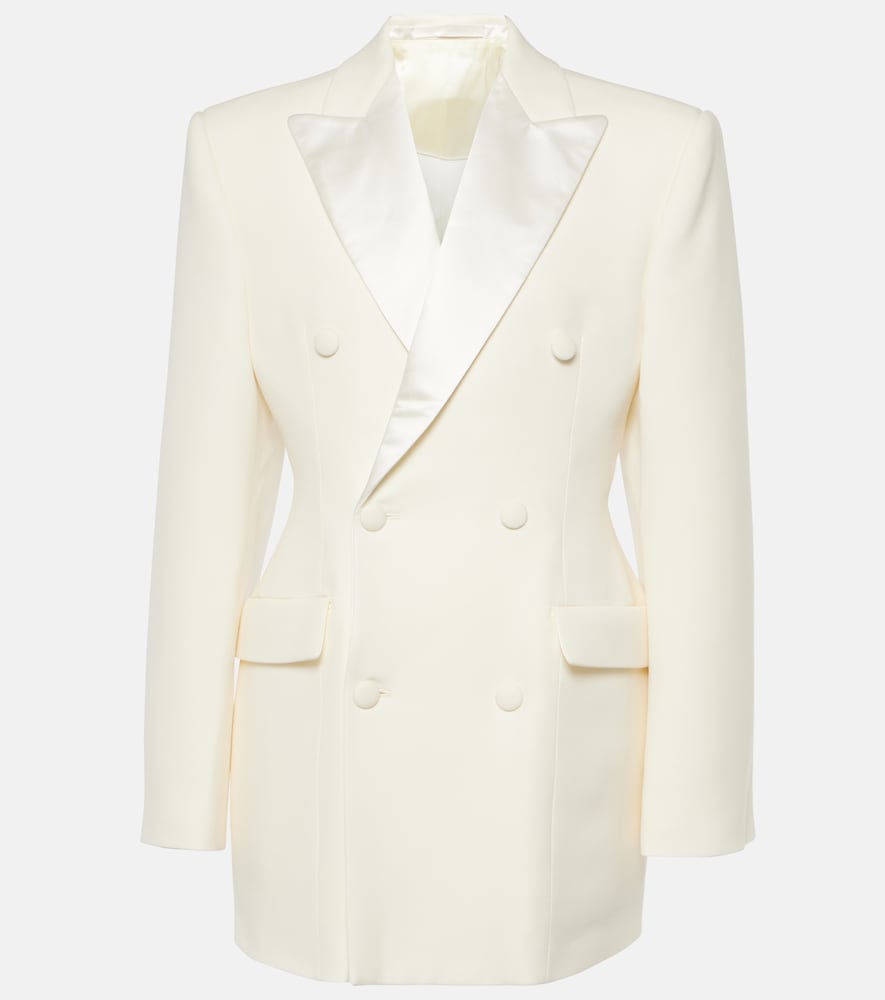Wool blazer minidress