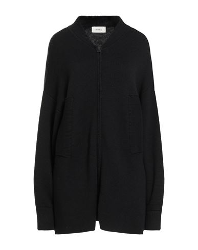 Woman Cardigan Black Size ONESIZE Wool, Acrylic