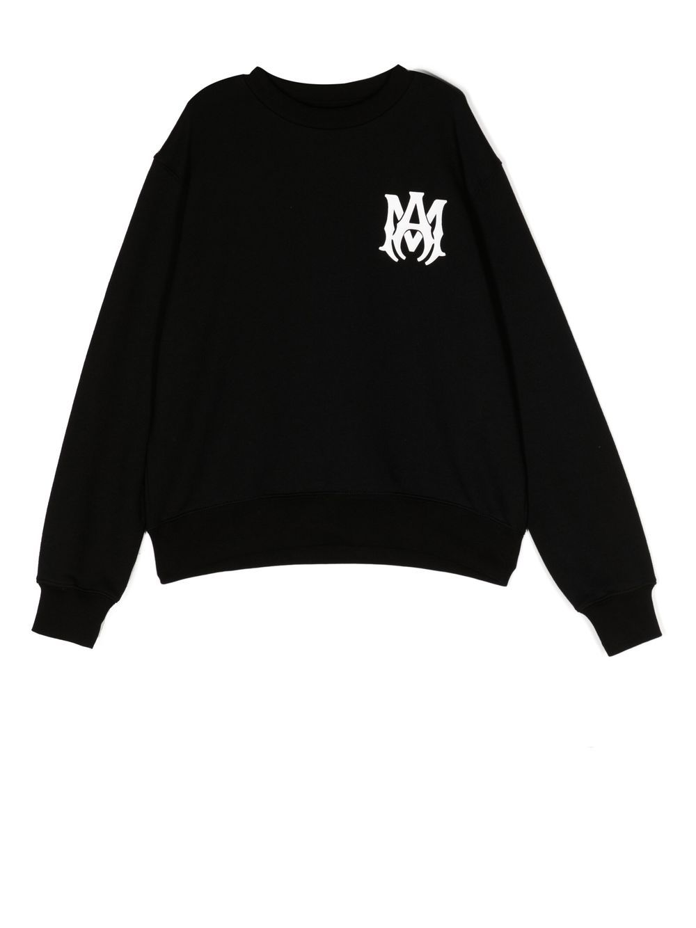 Bones monogram-print sweatshirt - Black