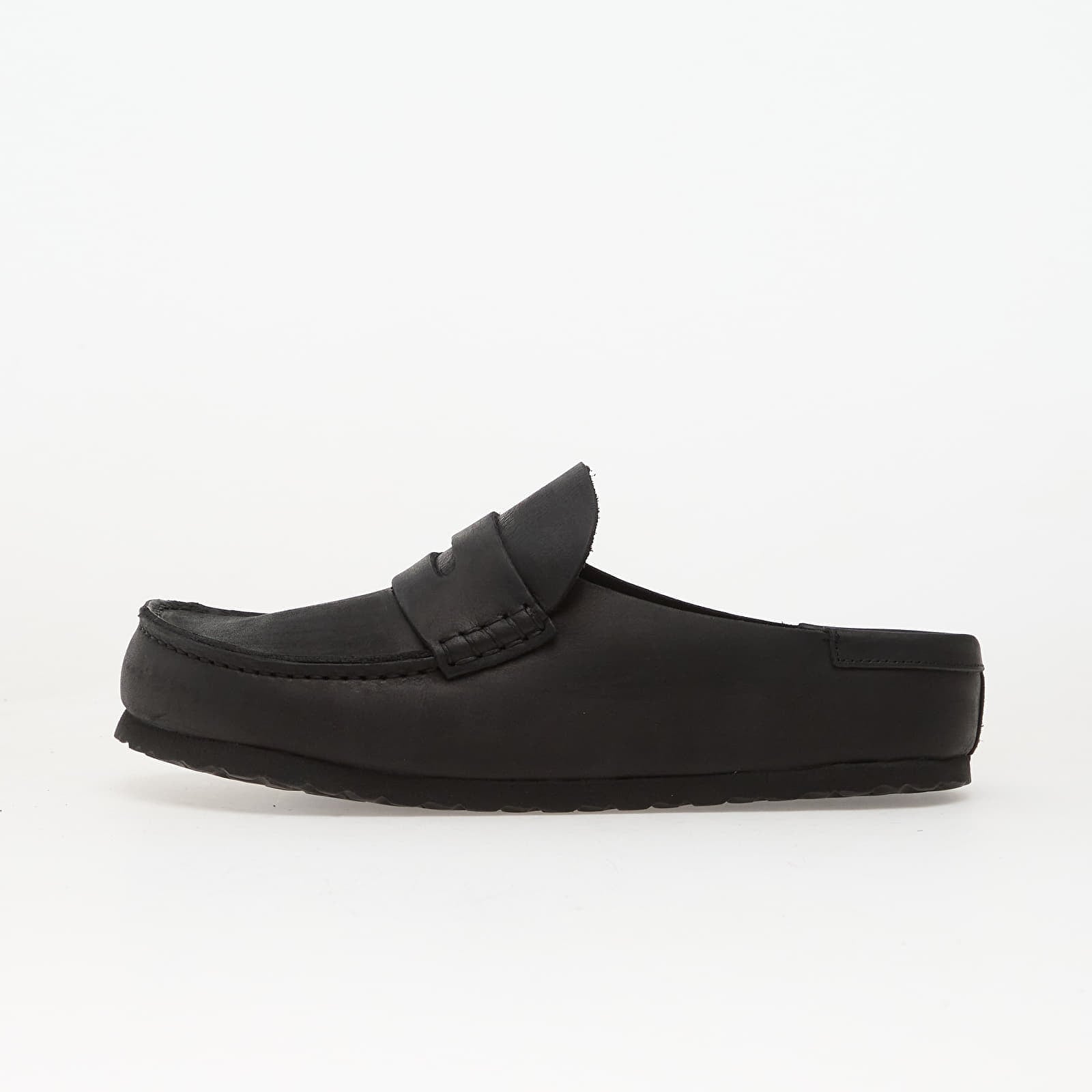 Birkenstock Men's Naples in Black Oiled Leather