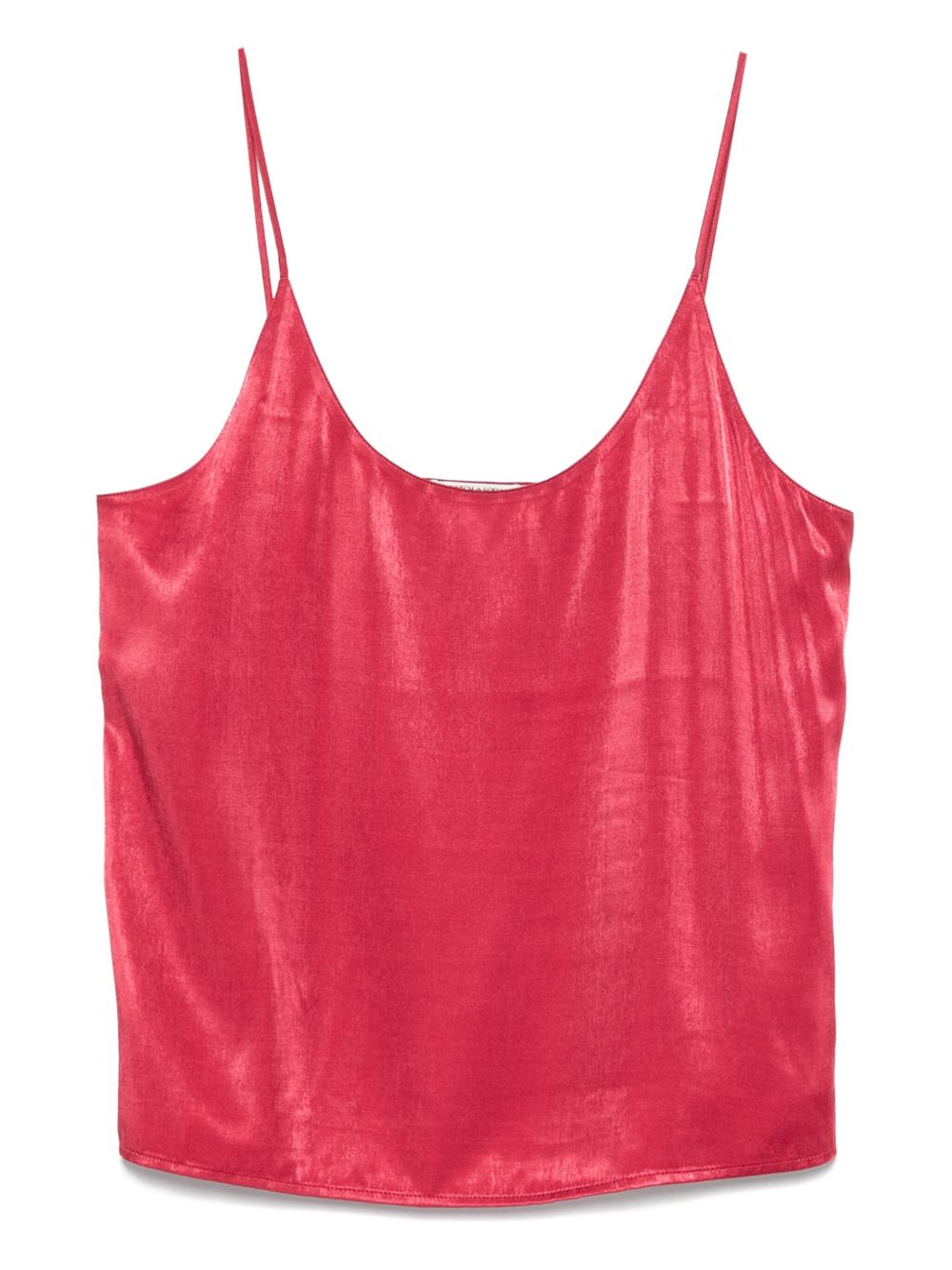 Scotch & Soda satin-finish top - Red