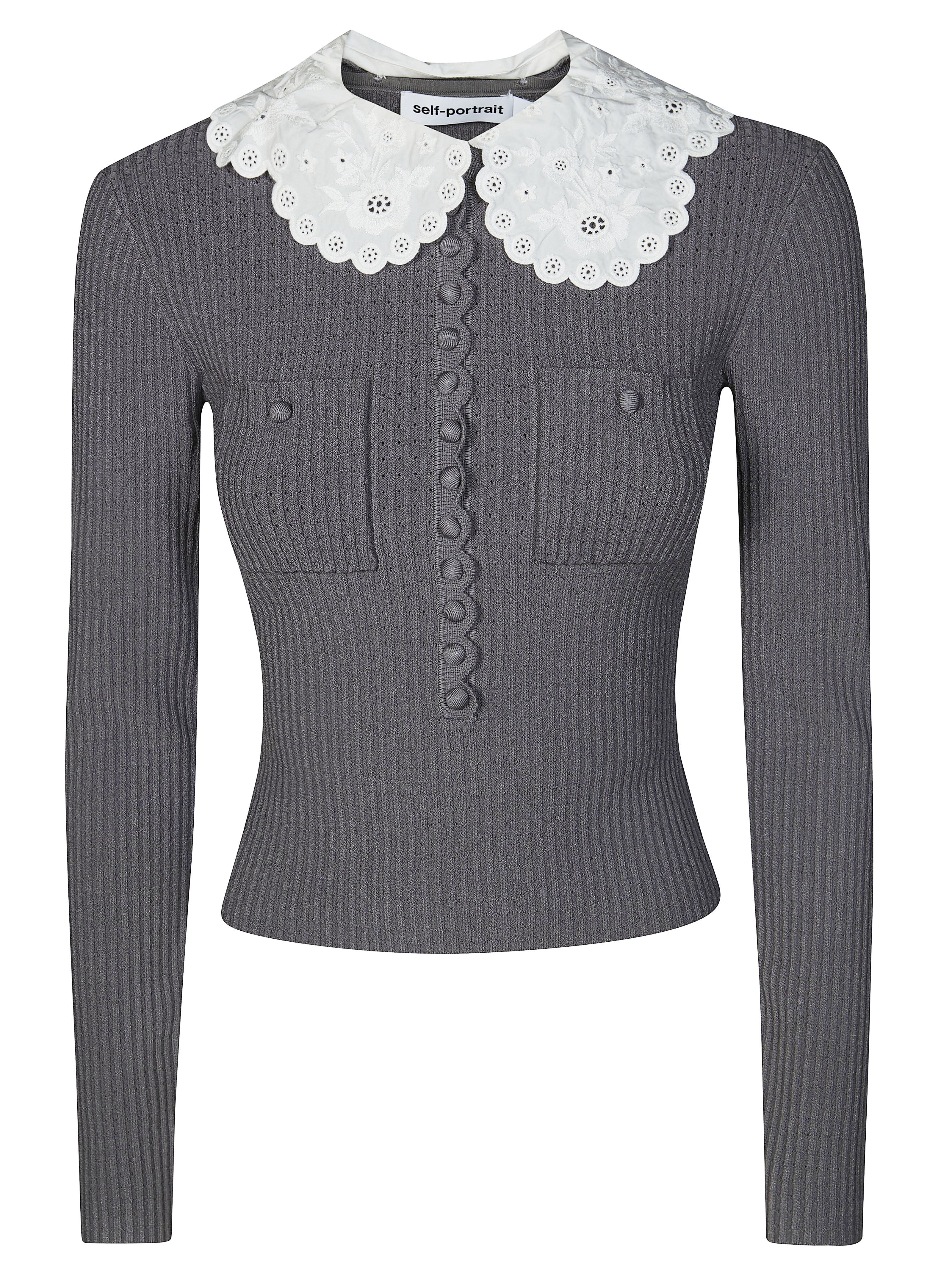Maxi Collar Women's Sweater