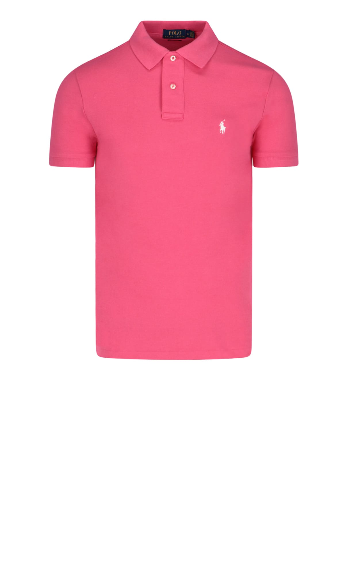 Embroidered logo polo shirt
