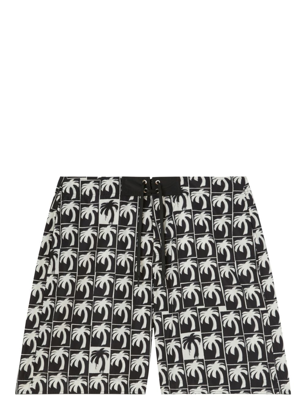 Logo-print swim shorts - Black