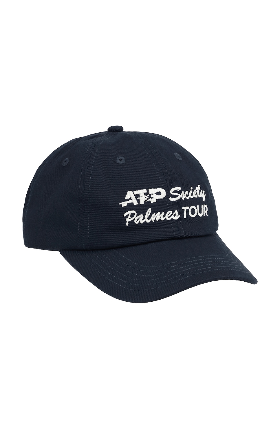 Palmes x ATP 6-Panel Cap in Navy - Navy. a