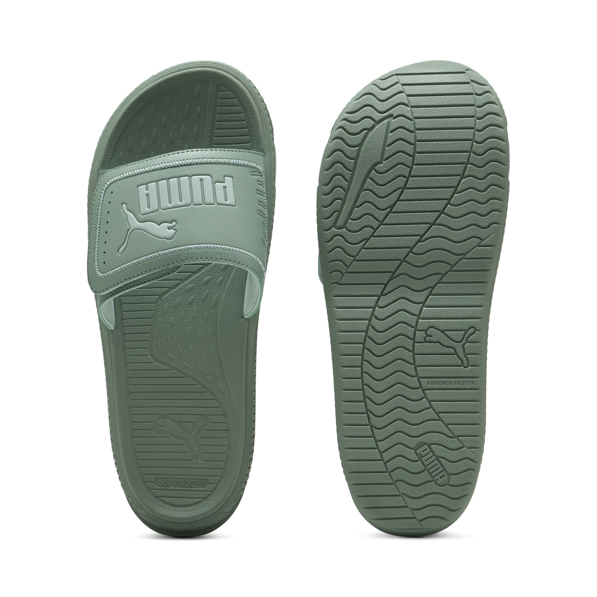 PUMA SoftridePro 24 V Slides in Green