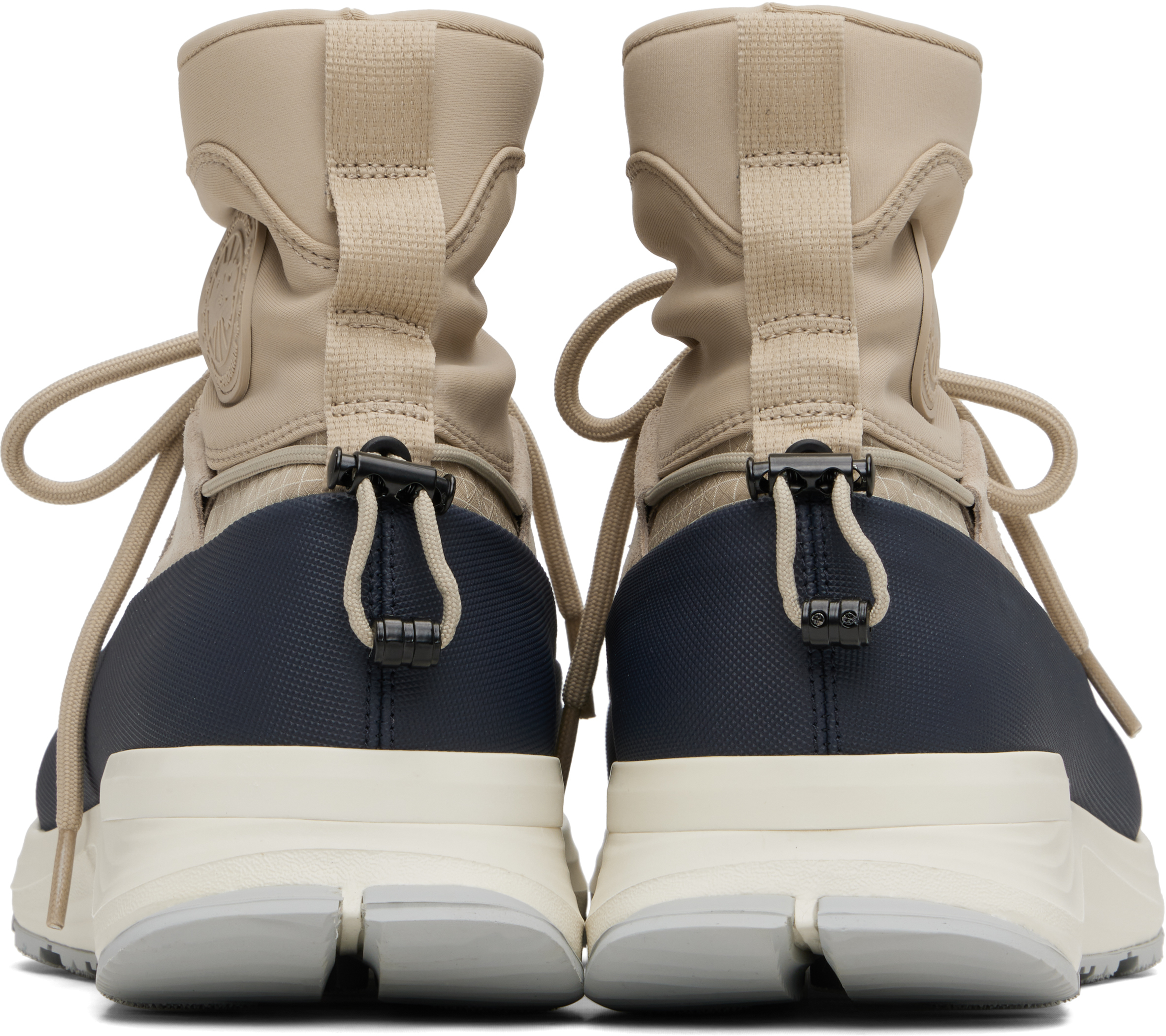 Tan Glacier Trail High Sneakers