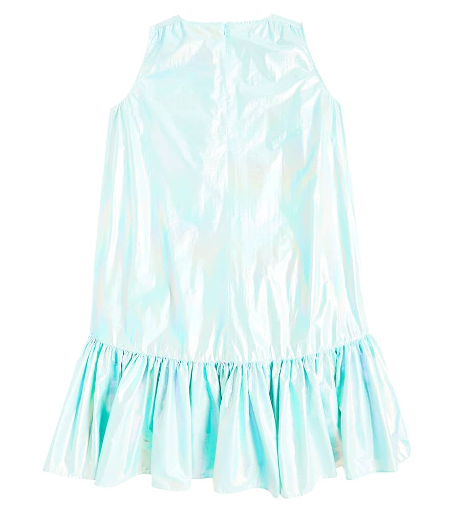 Caroline Bosmans Ruffled metallic dress