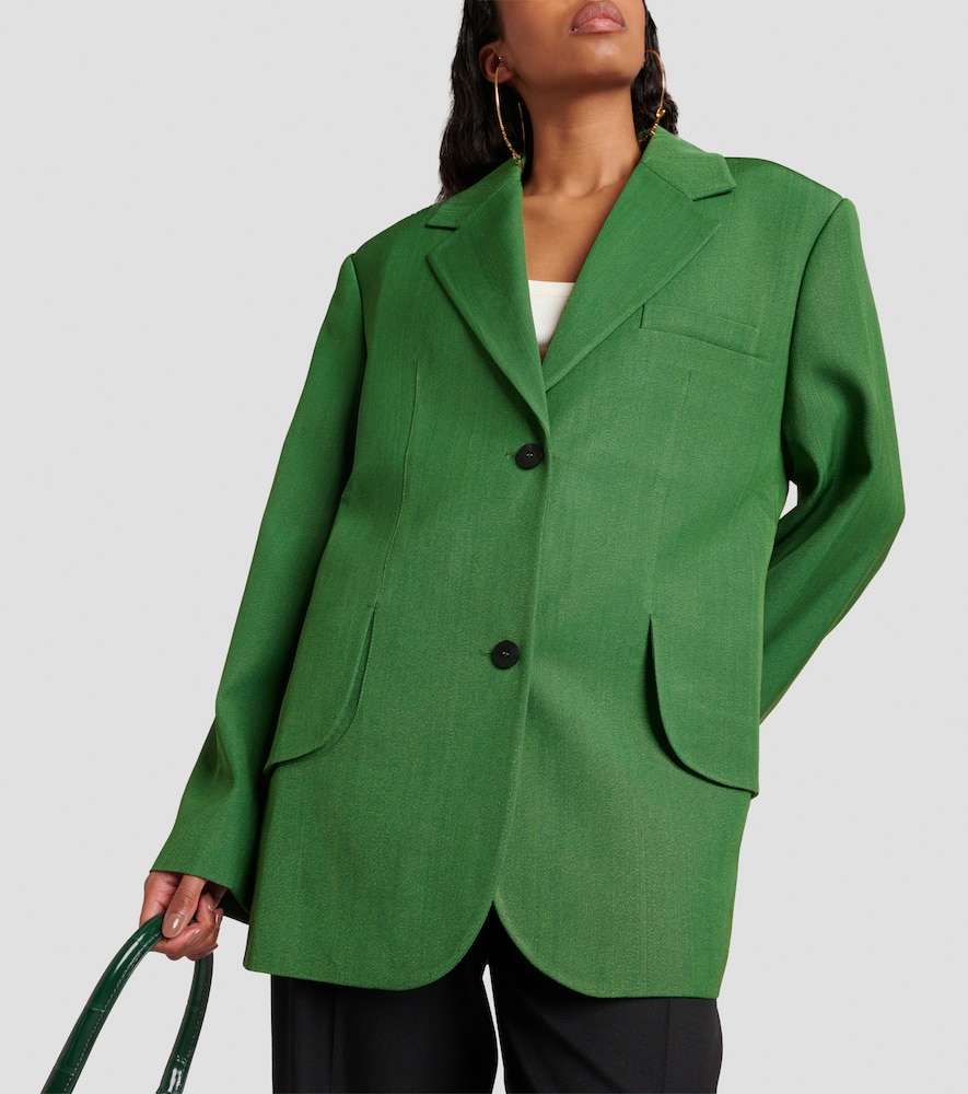 La Veste Titolo oversized blazer