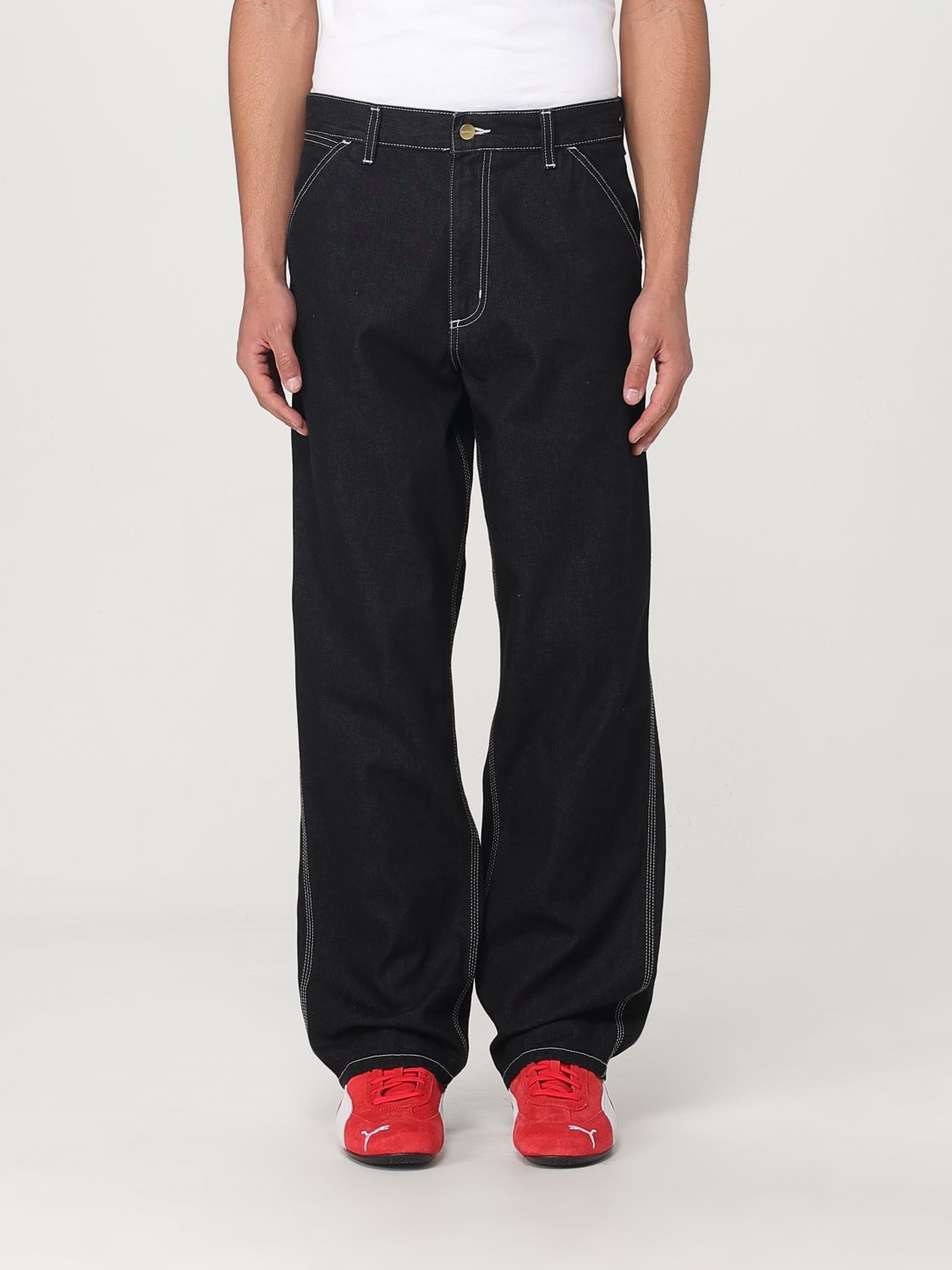 Pants CARHARTT WIP Men color Black