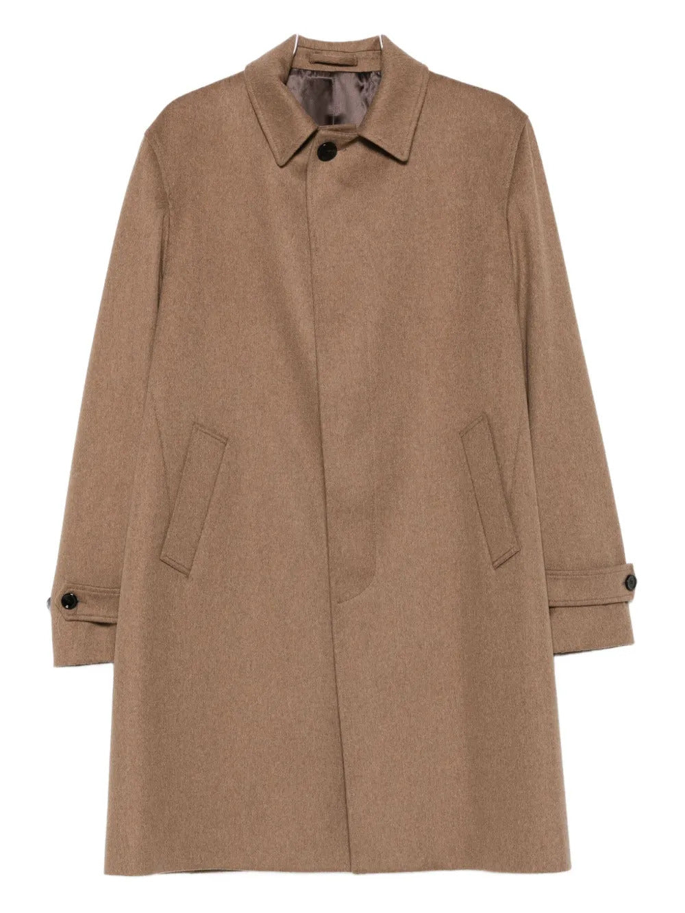 Single-Breasted Wool Jacket