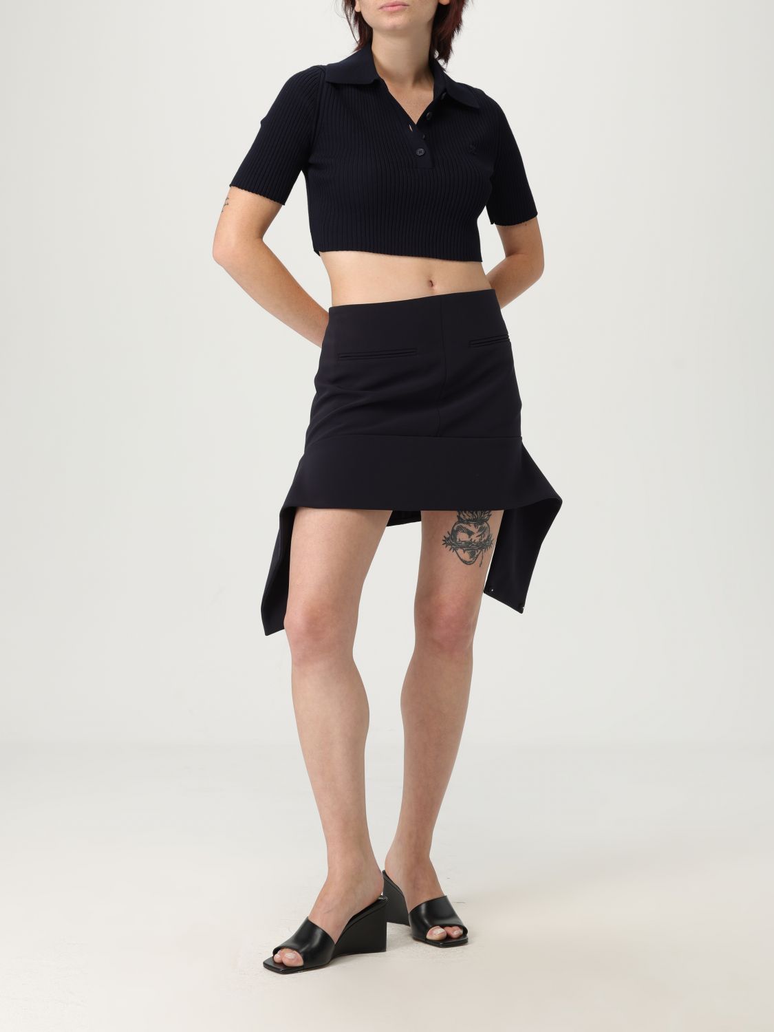 Skirt COURRÈGES Woman color Blue