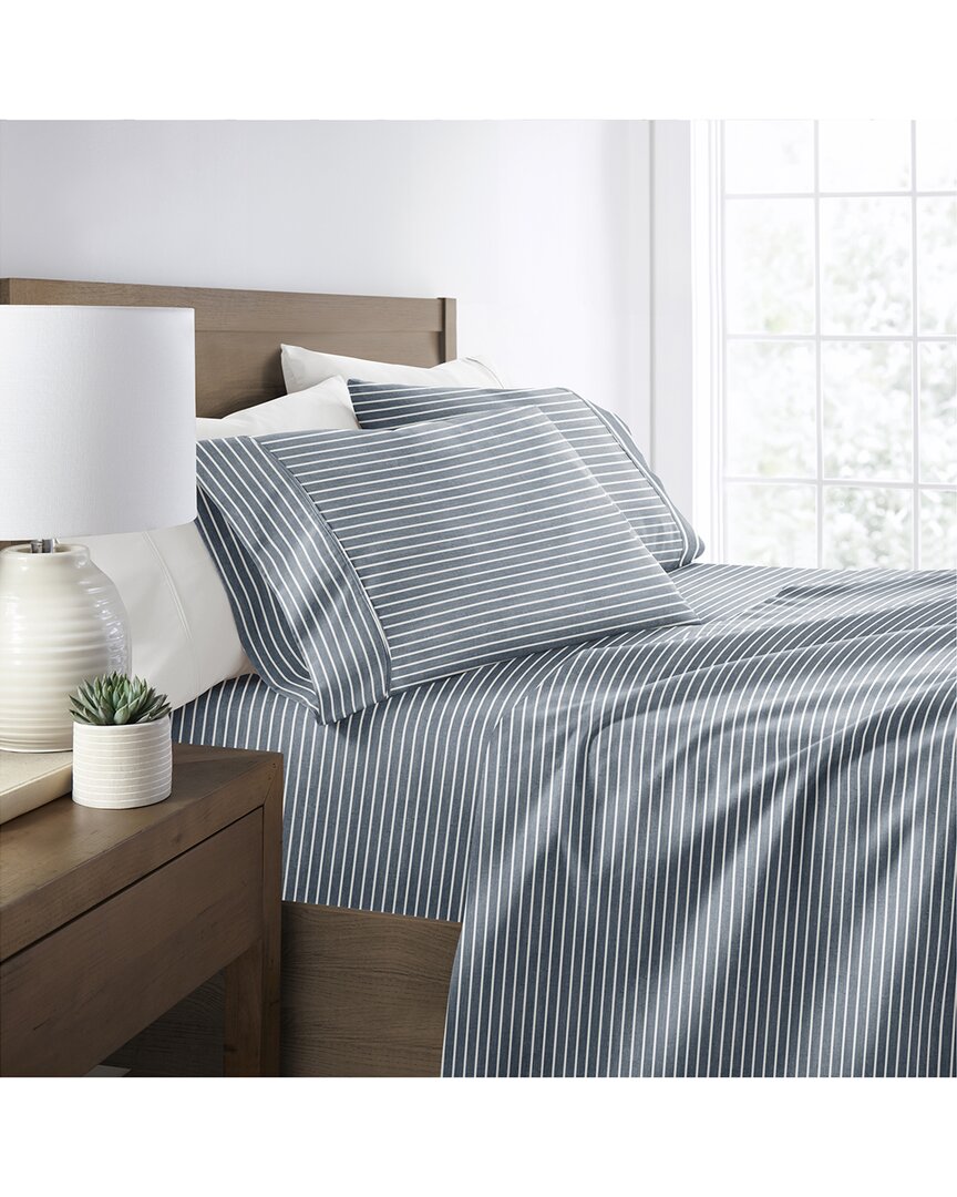 Soft Lines Patterned Ultra-Soft Bed Sheet Set