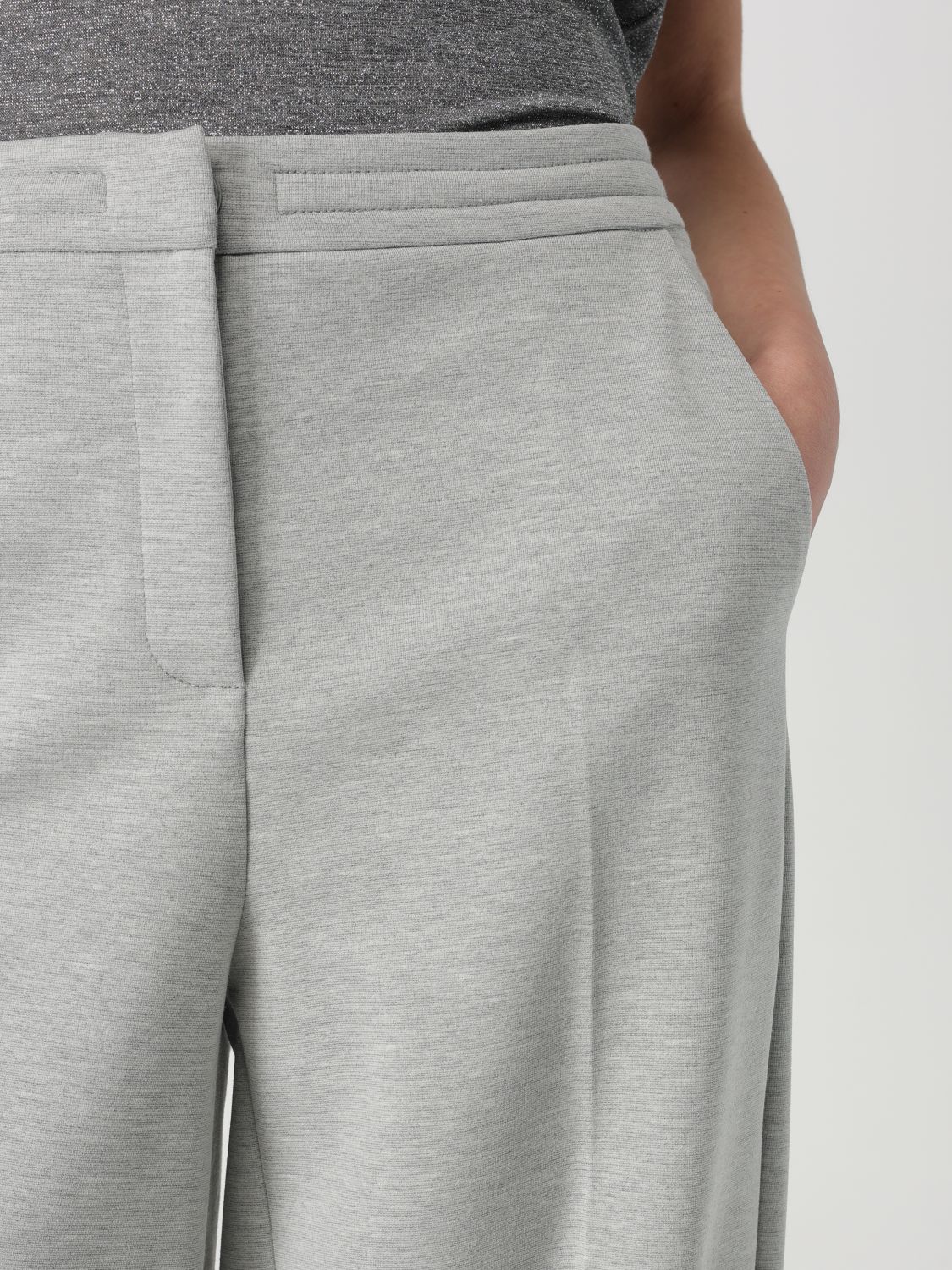 Straight-leg trousers - Grey
