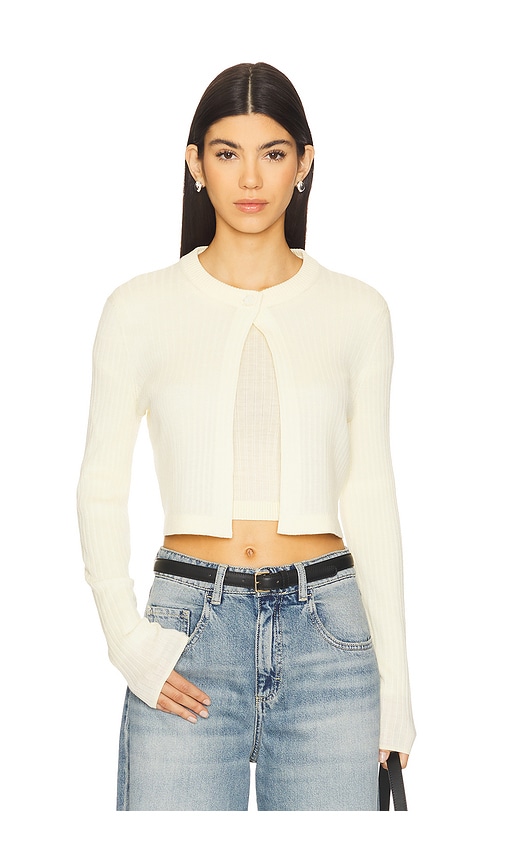 A.L.C. CARDIGAN CHOLE in Lemon. Größe XS. Also in M