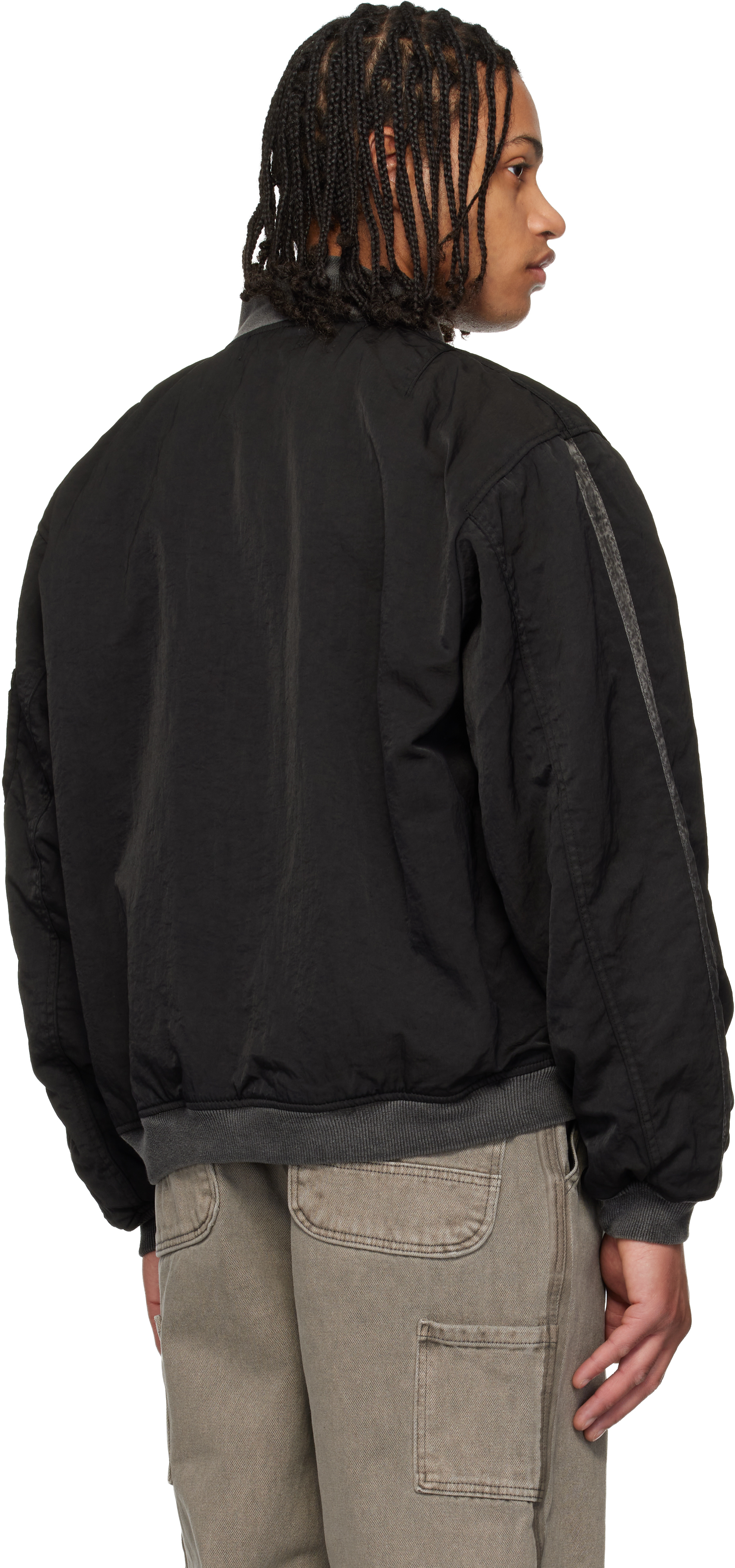 Black RL-Bomber Jacket