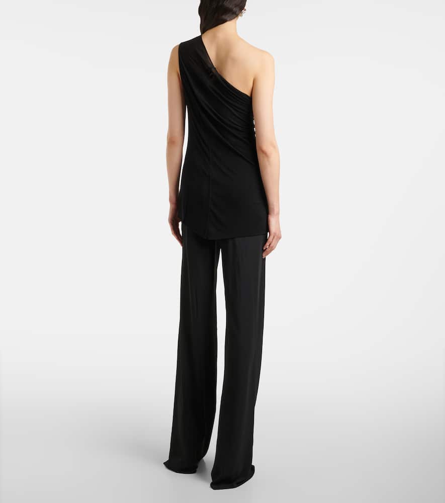 Athena draped one-shoulder top