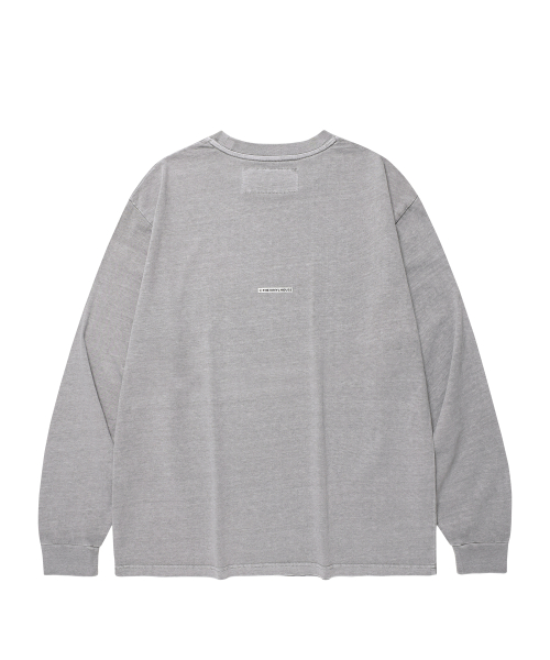 LUCKY HOUSE LS TEE GREY