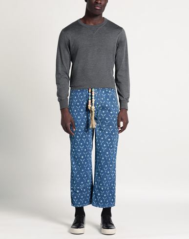 Man Pants Blue Size XS Cotton