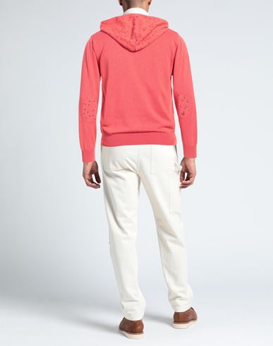 Cashmere Company Man Cardigan Coral Size 40 Cotton