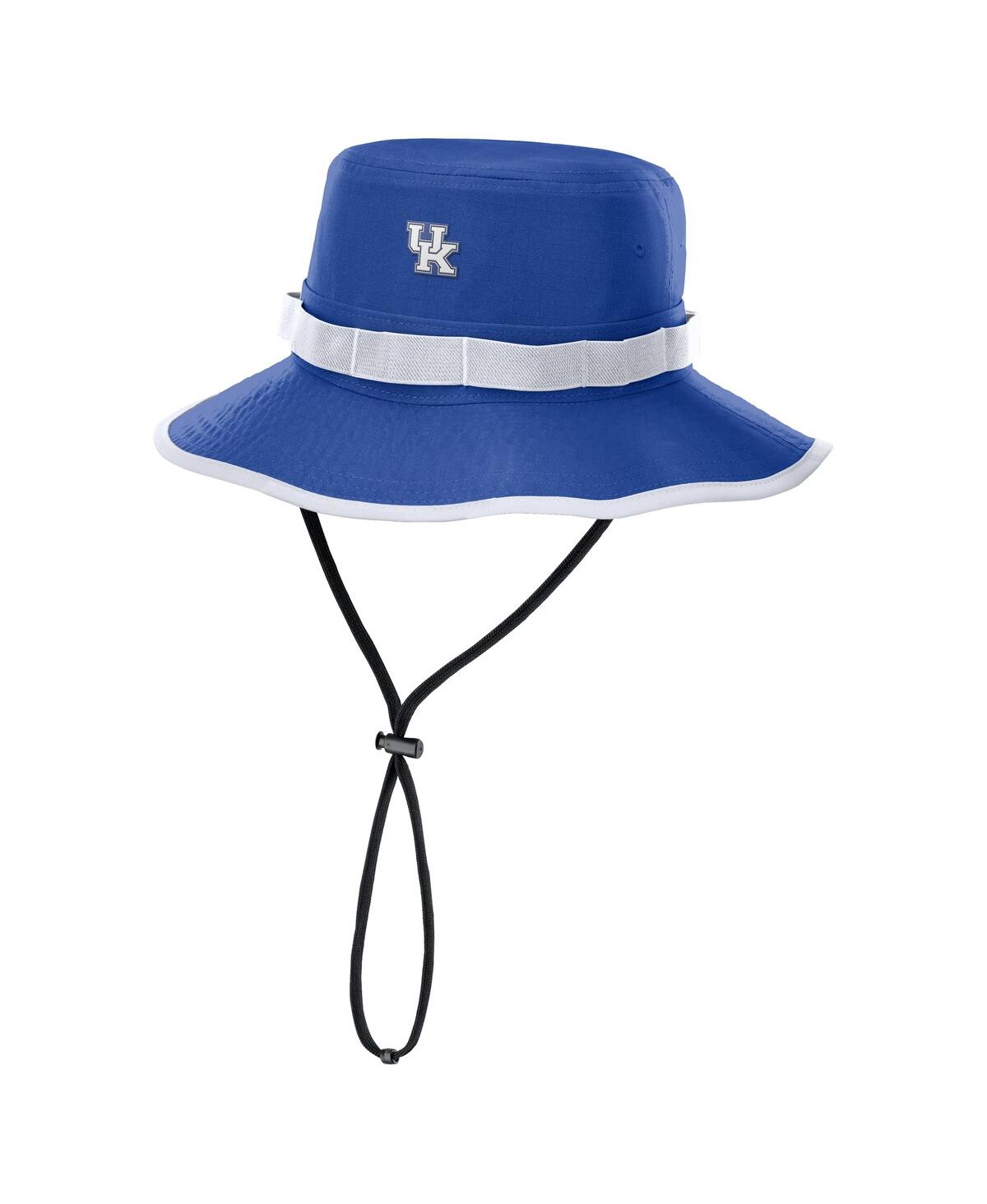 Men's Royal Kentucky Wildcats 2025 Sideline Apex Boonie Performance Bucket Hat - Royal