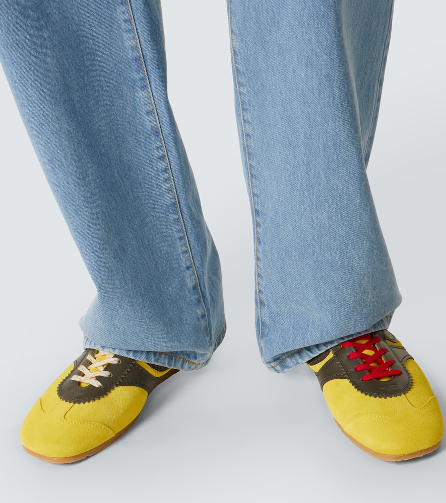 Logo straight jeans