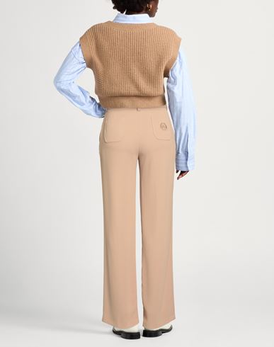 Woman Pants Camel Size 10 Polyester