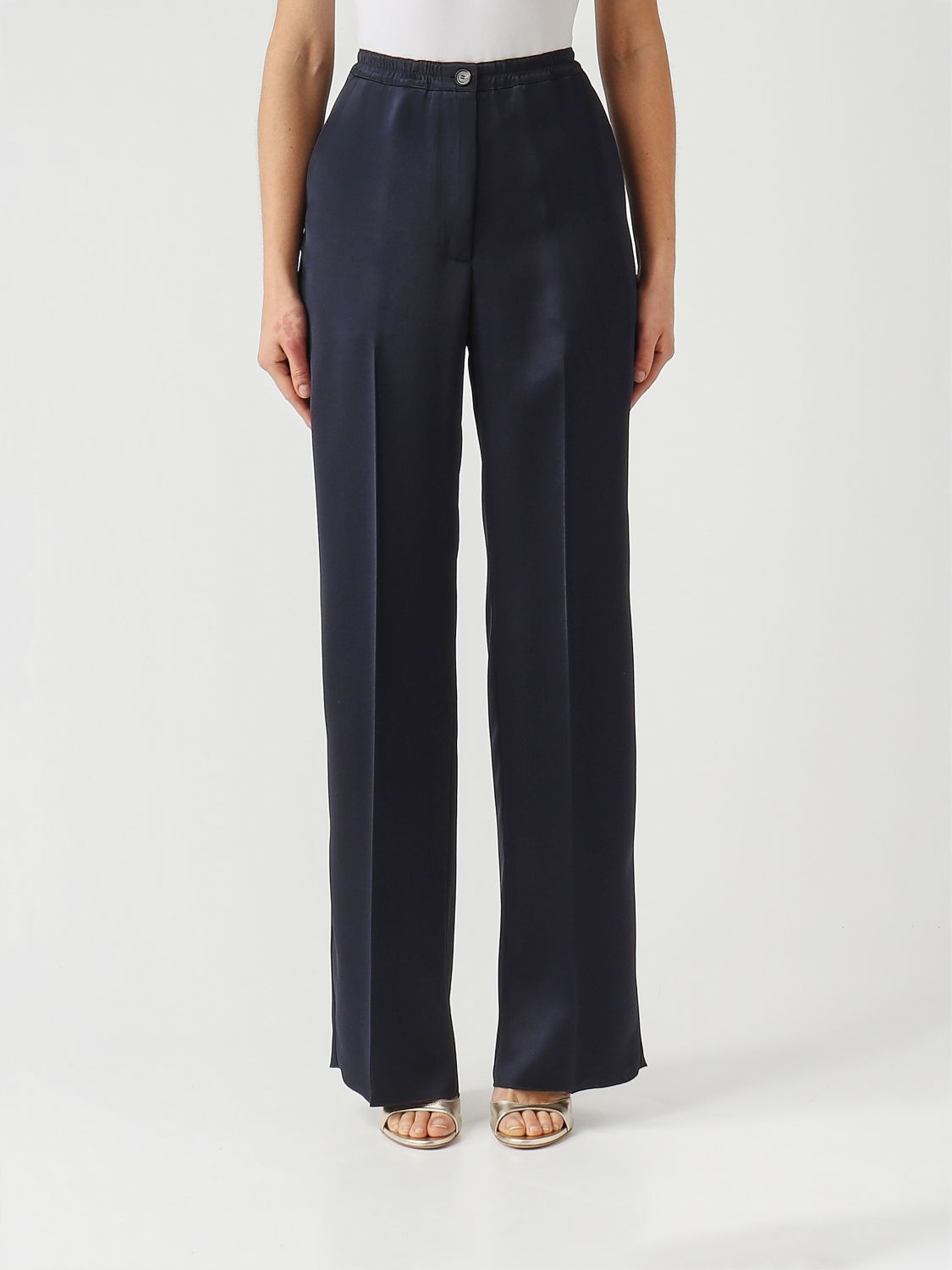 Pants Woman color Navy