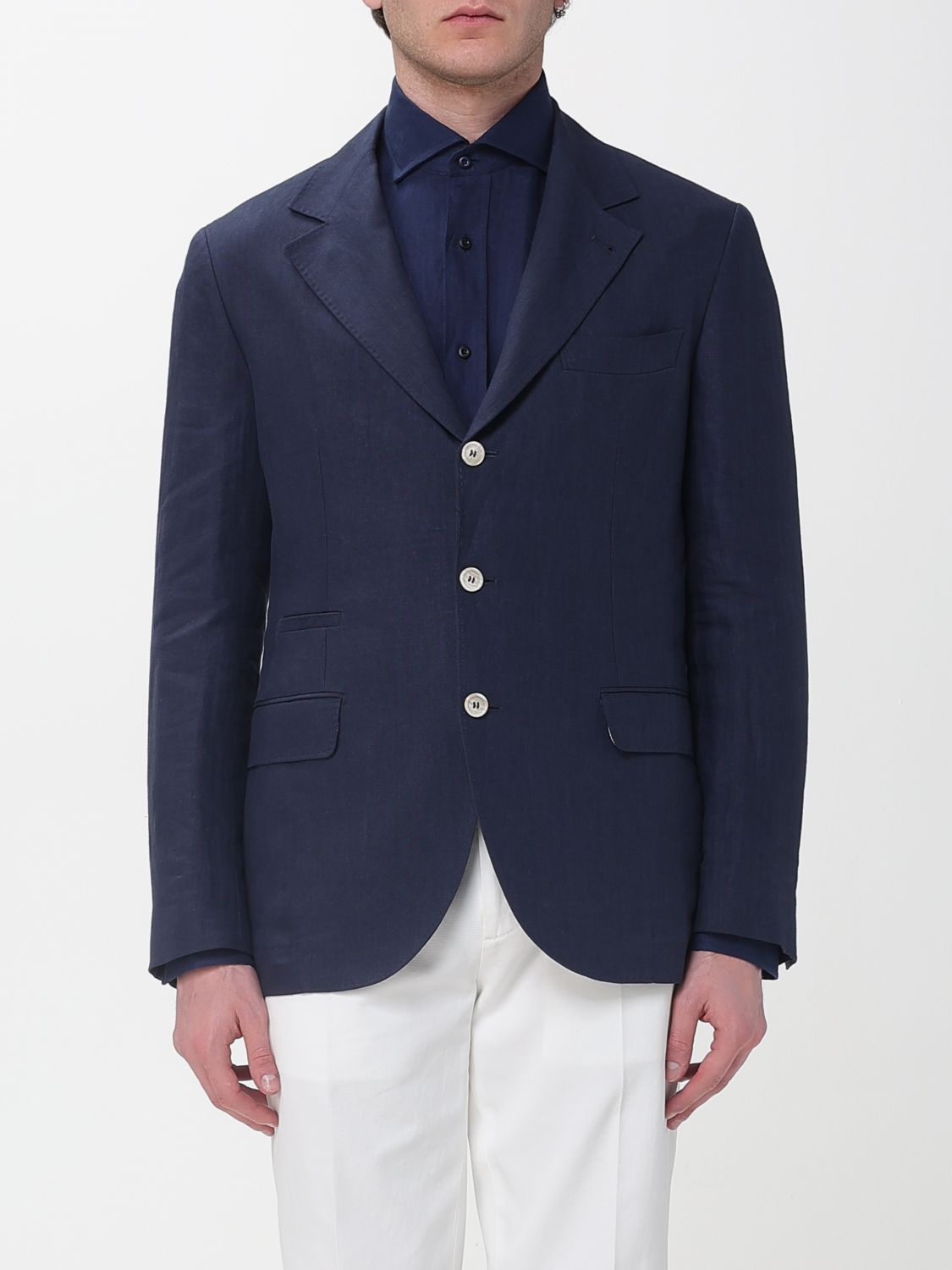 Blazer Men color Natural