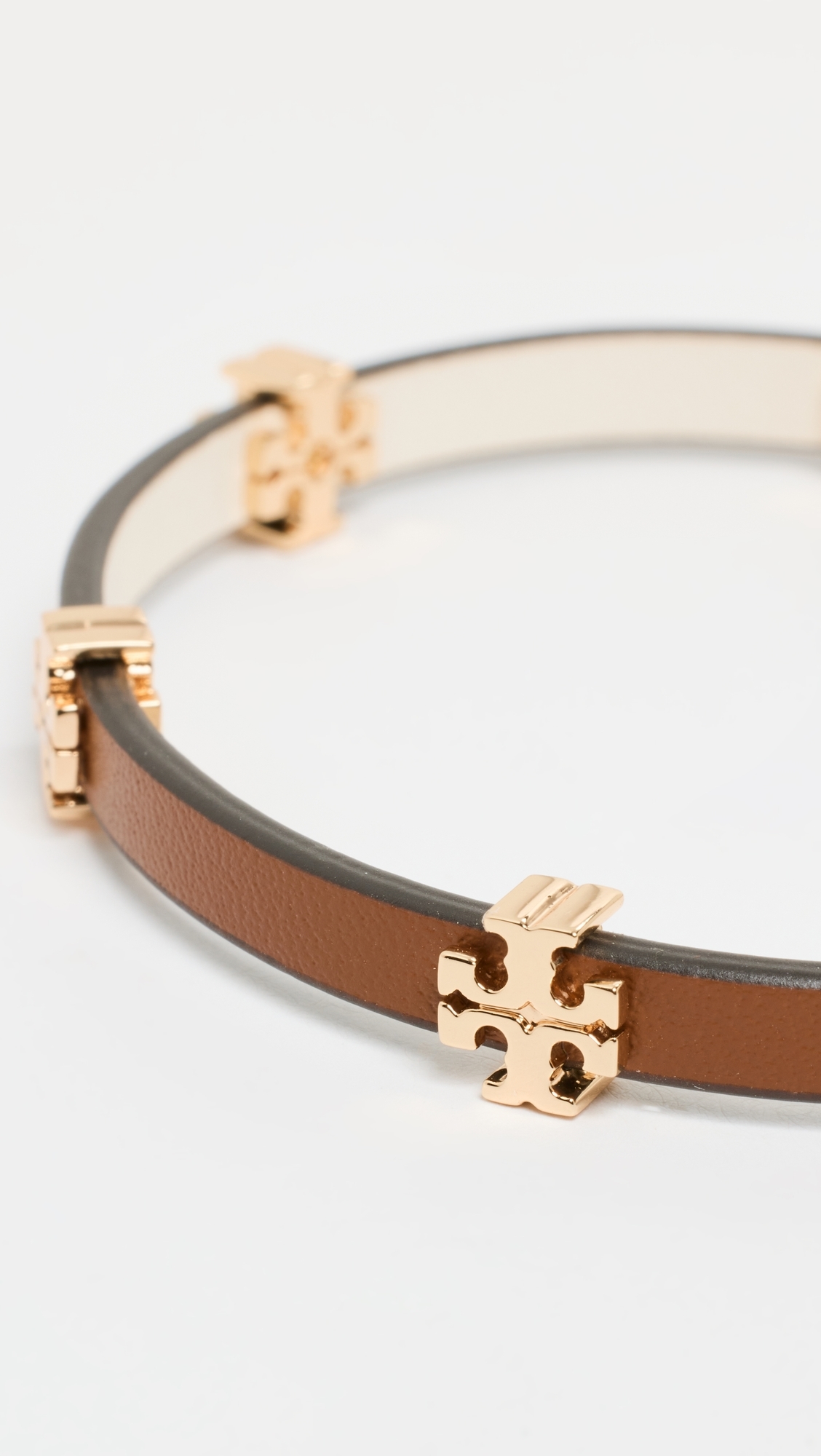 Eleanor Bio Bracelet Tory Gold/Classic Chestnut M