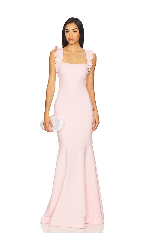 LIKELY Hara Gown in Rose. 6. Also